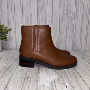 Womens Size 9 Abeo Traverse Brown Leather Boots EUC